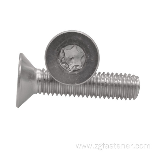 Stainless steel flat head socket screws Hex socket head screws